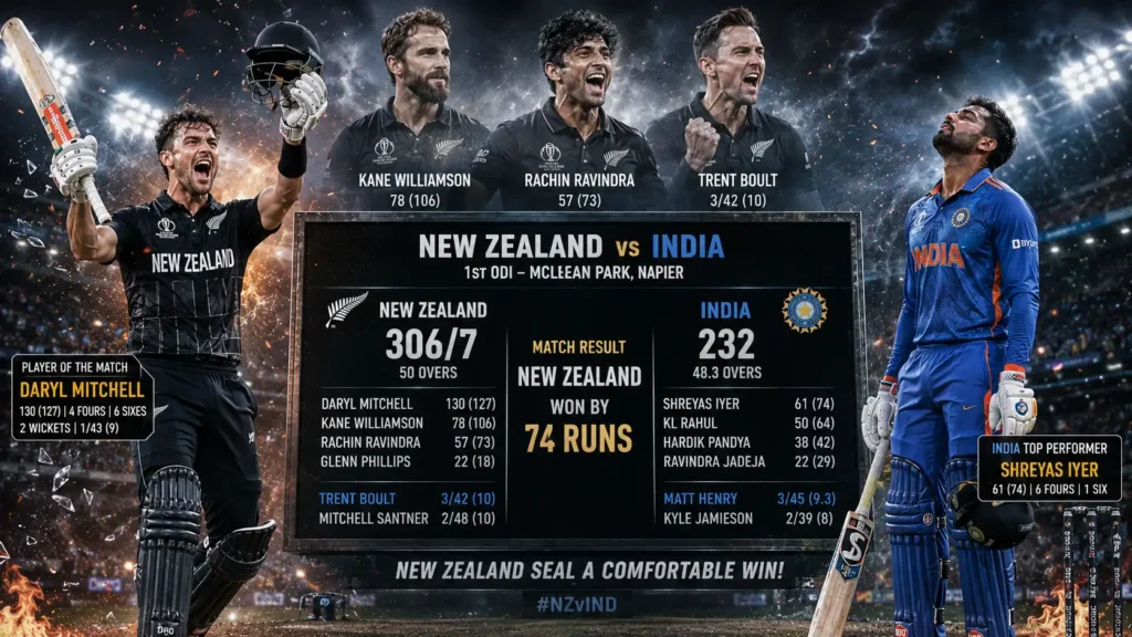 New Zealand National Cricket Team vs India National Cricket Team Match Scorecard: T20 World Cup 2026 Final Full Stats New Zealand National Cricket Team vs India National Cricket Team Match Scorecard