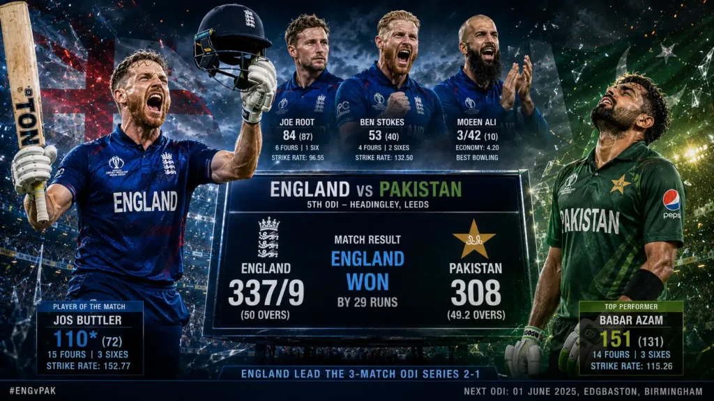 England Cricket Team vs Pakistan National Cricket Team Timeline