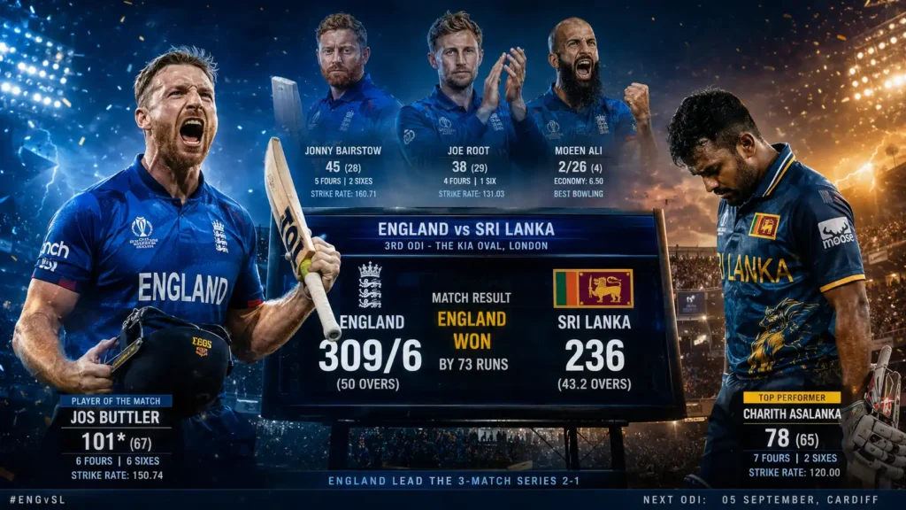 England Cricket Team vs Sri Lanka National Cricket Team Timeline