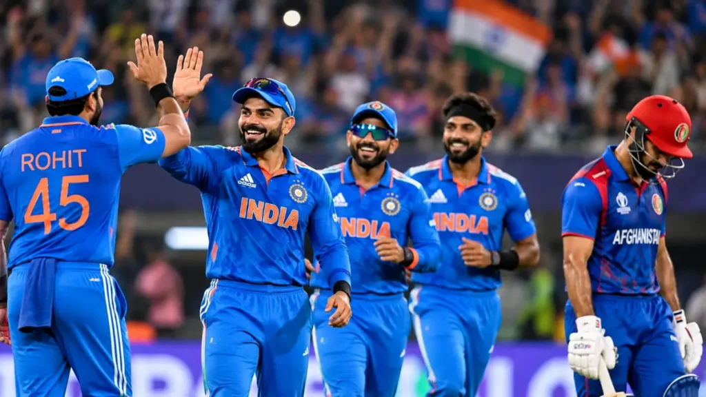 Who won India vs Afghanistan today?