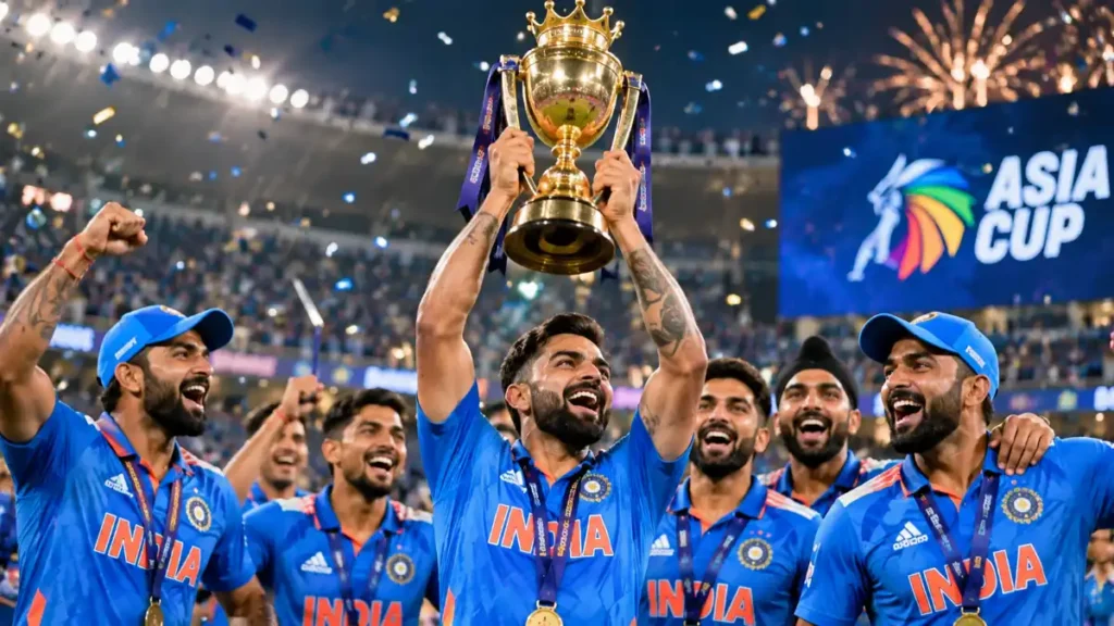 Who won the Asia Cup?