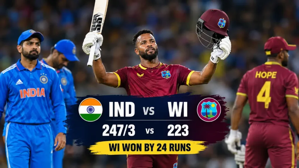 India vs West Indies Match Highlights