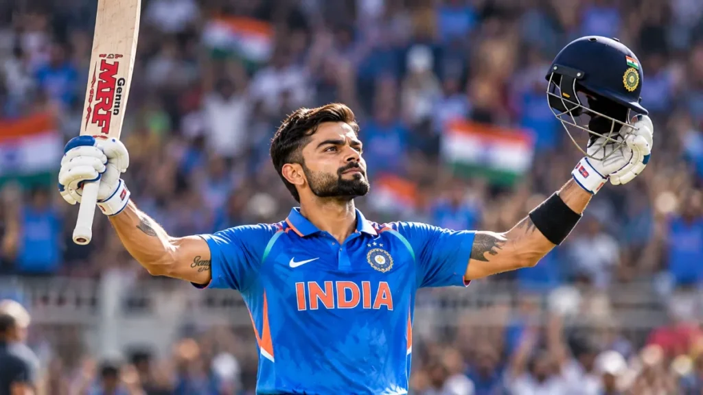 " Did Virat Kohli score a century in 2013? "